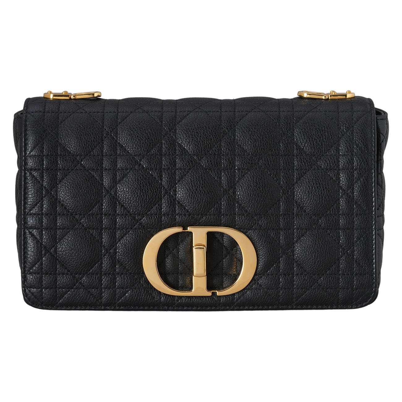 CHRISTIAN DIOR(USED)디올 카로 미듐 체인 숄더백